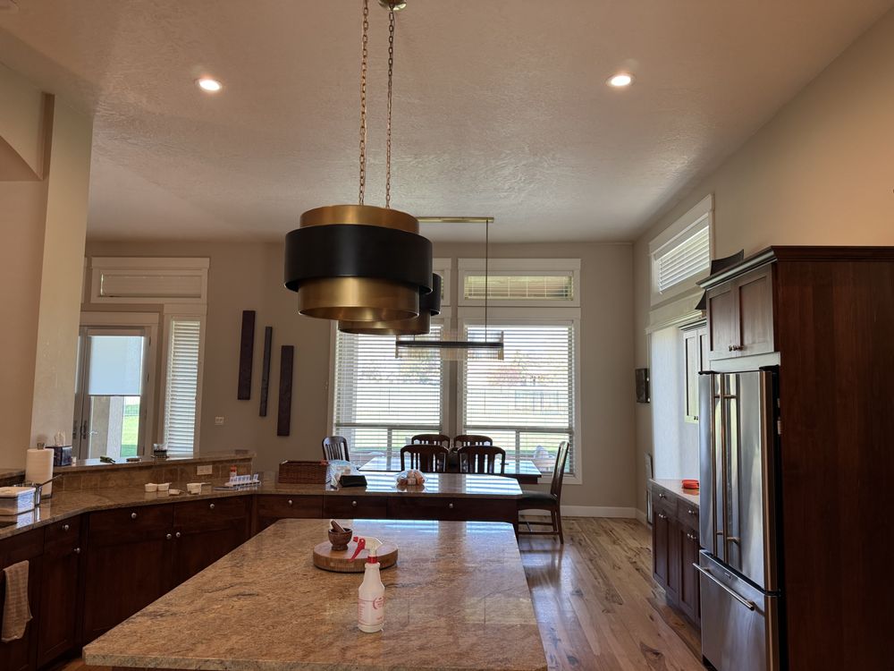 Pendant light installation